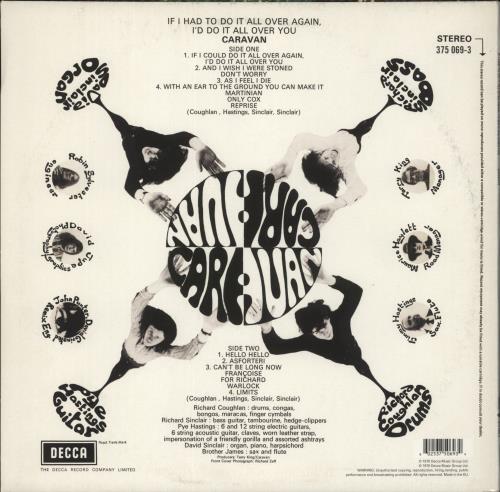 Caravan If I Could Do It All Over Again - 180gm vinyl LP album (LP record) UK CAVLPIF871640