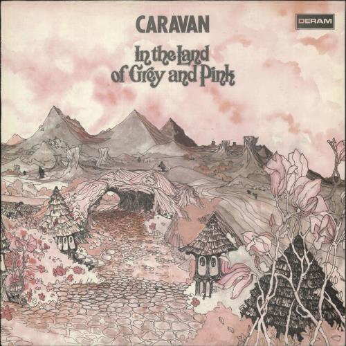 Caravan In The Land Of Grey And Pink - 80s vinyl LP album (LP record) UK CAVLPIN544144