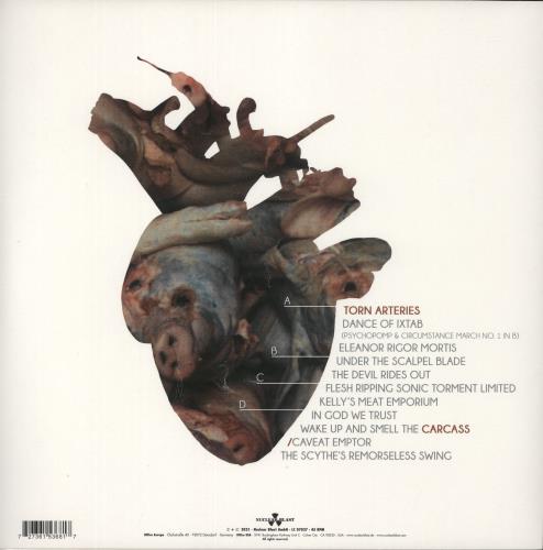Carcass Torn Arteries 2-LP vinyl record set (Double LP Album) German CU52LTO866298