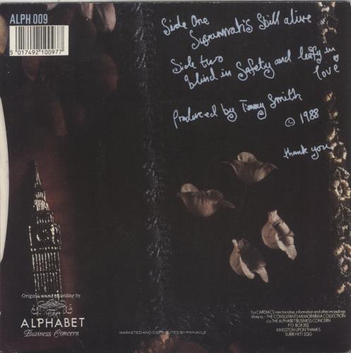 Cardiacs Susannah's Still Alive 7" vinyl single (7 inch record / 45) UK AIA07SU464336