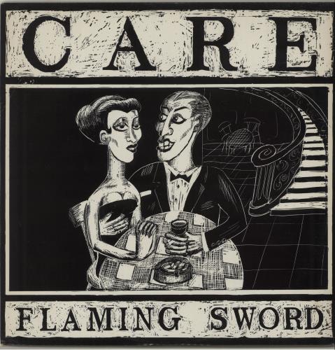 Care Flaming Sword 12" vinyl single (12 inch record / Maxi-single) UK C-E12FL51477