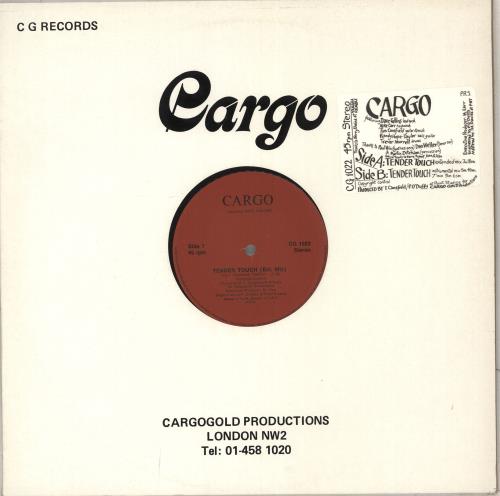 Cargo Tender Touch 12" vinyl single (12 inch record / Maxi-single) UK Y-R12TE712025