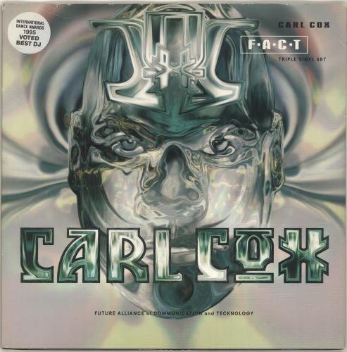 Carl Cox F.A.C.T. 3-LP vinyl record set (Triple LP Album) UK CC53LFA701565