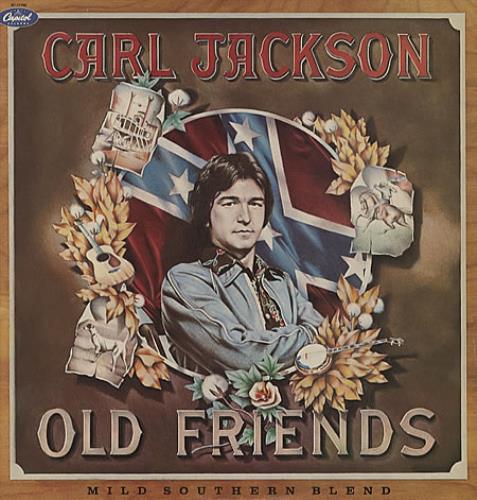Carl Jackson Old Friends vinyl LP album (LP record) US C-JLPOL329240