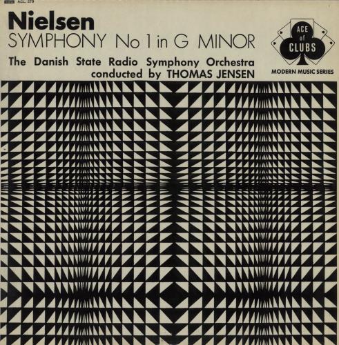 Carl Nielsen Symphony No. 1 in G Minor vinyl LP album (LP record) UK C52LPSY760915