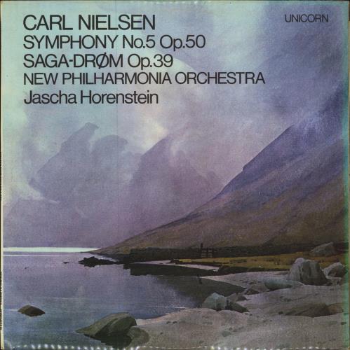 Carl Nielsen Symphony No. 5 Op. 50 / Saga-Dr�m Op. 39 vinyl LP album (LP record) UK C52LPSY786385