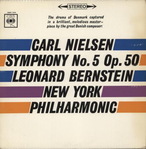 Carl Nielsen Symphony No. 5, Op. 50 vinyl LP album (LP record) UK C52LPSY538011