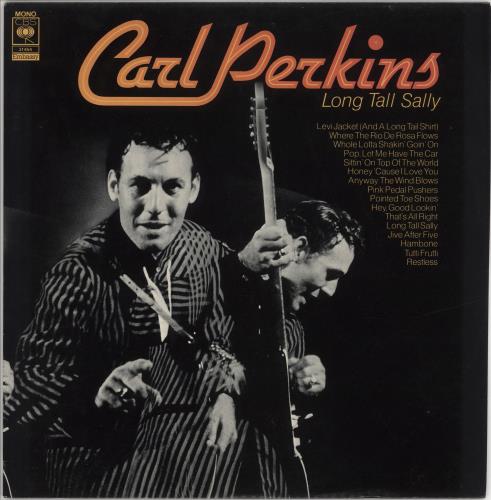 Carl Perkins (R&R) Long Tall Sally vinyl LP album (LP record) UK CPELPLO720277