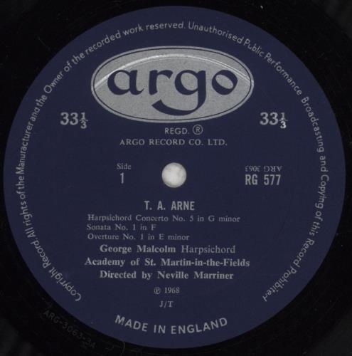 Carl Philipp Emanuel Bach Bach: Concerto In C Minor / Concerto In G Minor vinyl LP album (LP record) UK C4NLPBA853003