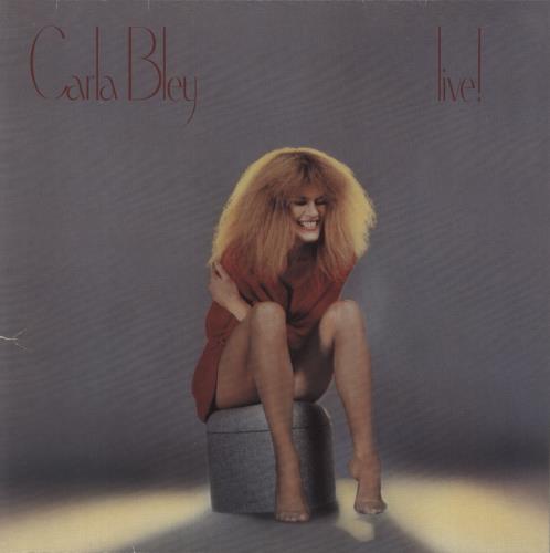 Carla Bley Live! vinyl LP album (LP record) German RLBLPLI471995