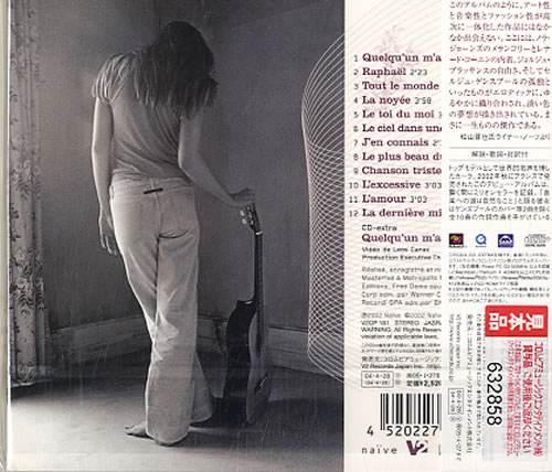 Carla Bruni Quelqu'un M'a Dit CD album (CDLP) Japanese BNICDQU611007