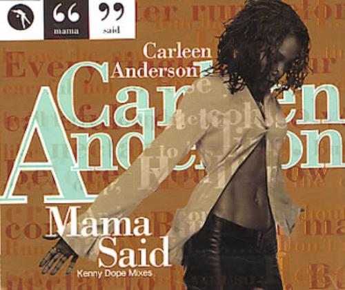 Carleen Anderson Mama Said 2-CD single set (Double CD single) UK RLE2SMA337939