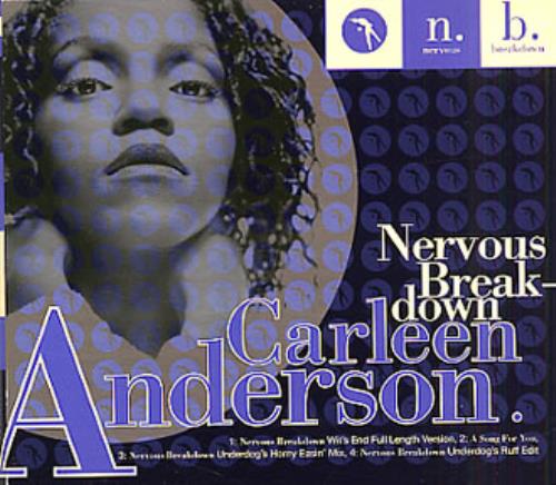 Carleen Anderson Nervous Breakdown 2-CD single set (Double CD single) UK RLE2SNE337938