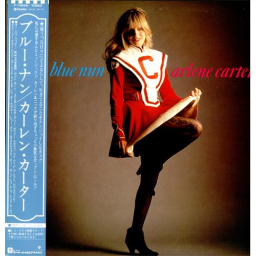 Carlene Carter Blue Nun vinyl LP album (LP record) Japanese CLCLPBL418419