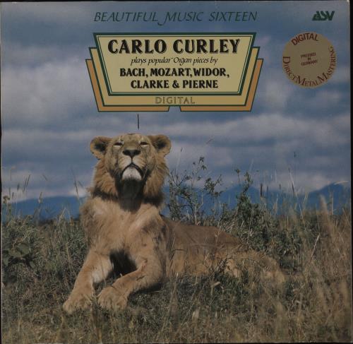 Carlo Curley Beautiful Music Sixteen vinyl LP album (LP record) UK C5ULPBE672269
