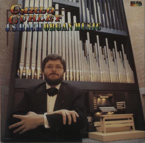 Carlo Curley J. S. Bach Organ Music vinyl LP album (LP record) German C5ULPJS672264