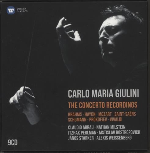 Carlo Maria Giulini The Concerto Recordings CD Album Box Set UK IZSDXTH885045