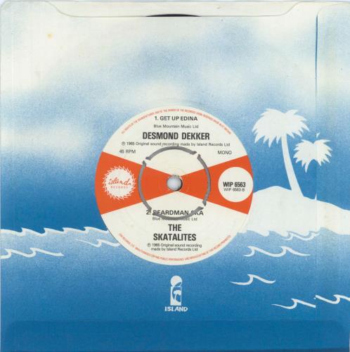 Carlos Malcolm Bonanza Ska EP 7" vinyl single (7 inch record / 45) UK CM507BO638734