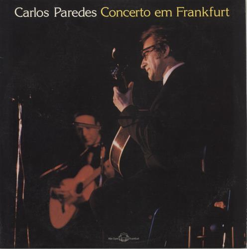 Carlos Paredes Concerto Em Frankfurt vinyl LP album (LP record) Portuguese 0Z7LPCO738494