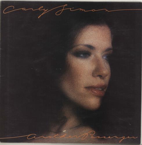 Carly Simon Another Passenger vinyl LP album (LP record) UK CALLPAN419284