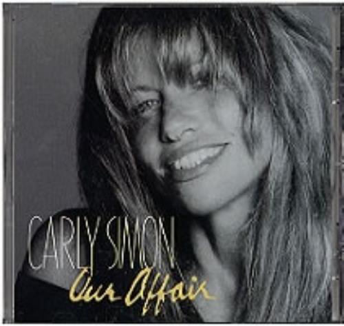 Carly Simon Our Affair CD single (CD5 / 5") US CALC5OU182164