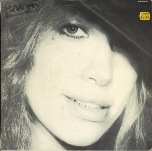 Carly Simon Spy vinyl LP album (LP record) South African CALLPSP785422