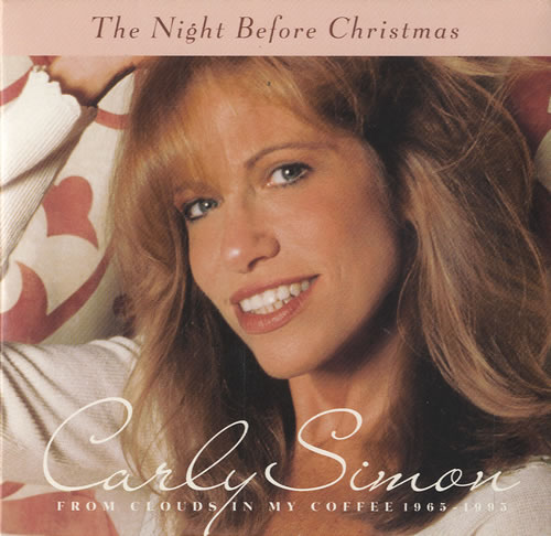 Carly Simon The Night Before Christmas CD single (CD5 / 5") US CALC5TH59490