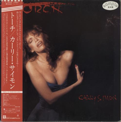 Carly Simon Torch vinyl LP album (LP record) Japanese CALLPTO174453