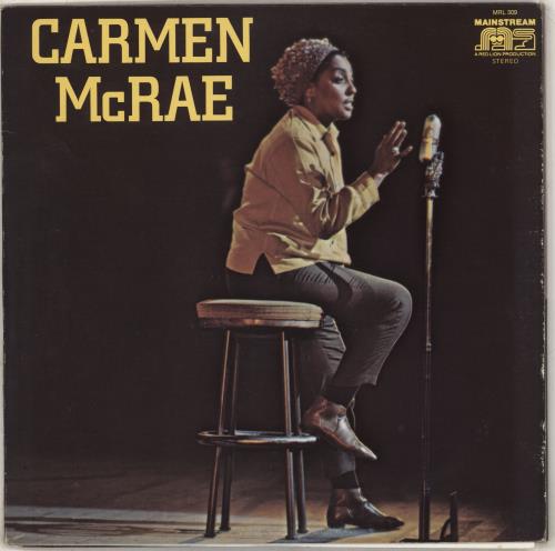 Carmen McRae Carmen McRae vinyl LP album (LP record) US C-MLPCA711690