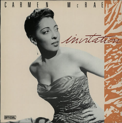 Carmen McRae Invitation vinyl LP album (LP record) Danish C-MLPIN581804