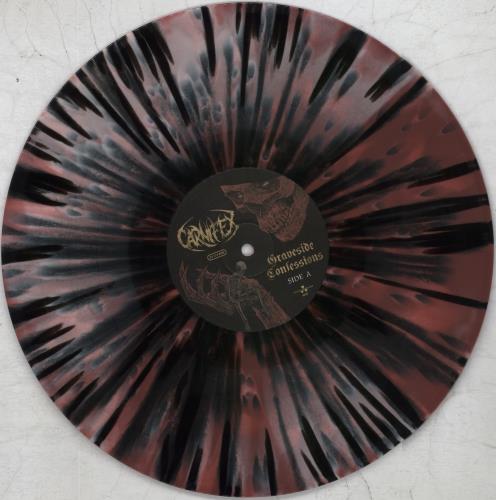 Carnifex Graveside Confessions - Red and Pink Swirl With Black Splatter Vinyl 2-LP vinyl record set (Double LP Album) German 6MV2LGR824363