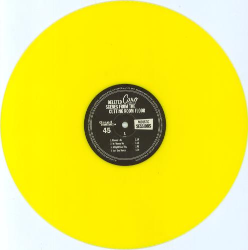 Caro Emerald Deleted Scenes From The Cutting Room Floor (Acoustic Sessions) - Yellow Vinyl 12" vinyl single (12 inch record / Maxi-single) Dutch 3C512DE794665
