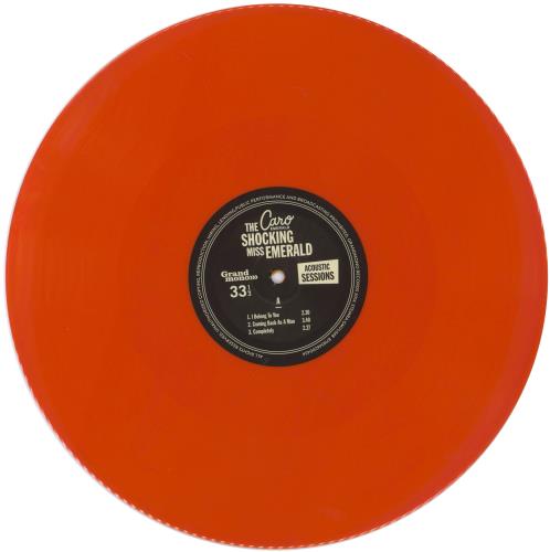 Caro Emerald The Shocking Miss Emerald (Acoustic Sessions) - Orange Vinyl 2-LP vinyl record set (Double LP Album) Dutch 3C52LTH794678
