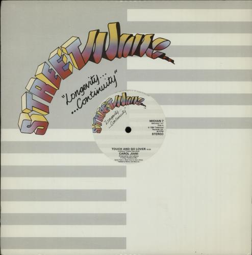Carol Jiani Touch And Go Lover 12" vinyl single (12 inch record / Maxi-single) UK CAJ12TO649829