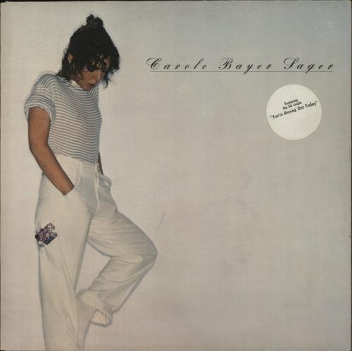 Carole Bayer Sager Carole Bayer Sager - EX - Hype Sticker vinyl LP album (LP record) UK CBTLPCA849691