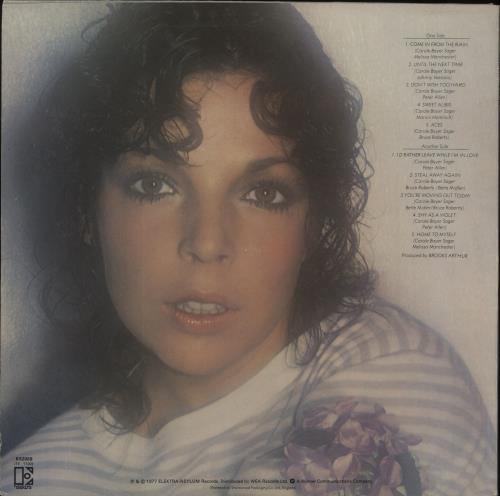 Carole Bayer Sager Carole Bayer Sager - EX - Hype Sticker vinyl LP album (LP record) UK CBTLPCA849691