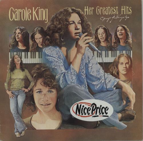 Carole King Her Greatest Hits - Nice Price sticker vinyl LP album (LP record) UK CRLLPHE473492