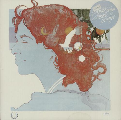 Carole King Simple Things vinyl LP album (LP record) Australian CRLLPSI680040
