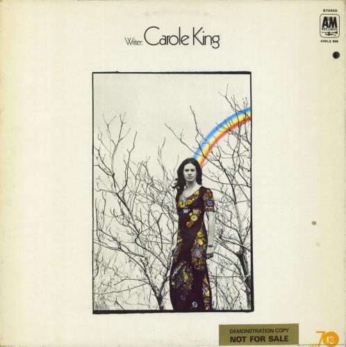 Carole King Writer - Ode Label - Ex vinyl LP album (LP record) UK CRLLPWR801178