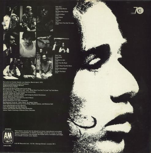 Carole King Writer - Ode Label - Ex vinyl LP album (LP record) UK CRLLPWR801178