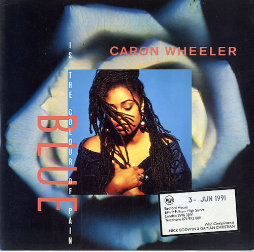 Caron Wheeler Blue 7" vinyl single (7 inch record / 45) UK CWH07BL591659