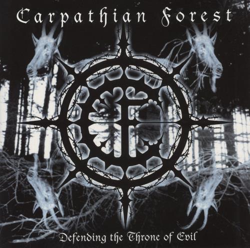 Carpathian Forest Defending The Throne Of Evil 2-LP vinyl record set (Double LP Album) Slovakian 50-2LDE868099