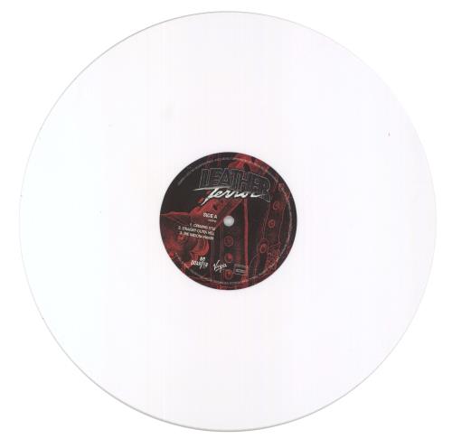 Carpenter Brut Leather Terror - White Vinyl 2-LP vinyl record set (Double LP Album) UK 4G92LLE859629