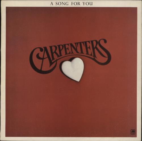 Carpenters A Song For You - 2nd - EX vinyl LP album (LP record) UK CRPLPAS856089
