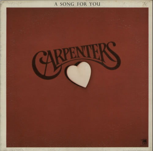 Carpenters A Song For You - Test Pressing vinyl LP album (LP record) UK CRPLPAS602283