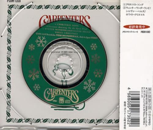 Carpenters Christmas Song 3" CD single (CD3) Japanese CRPC3CH54126