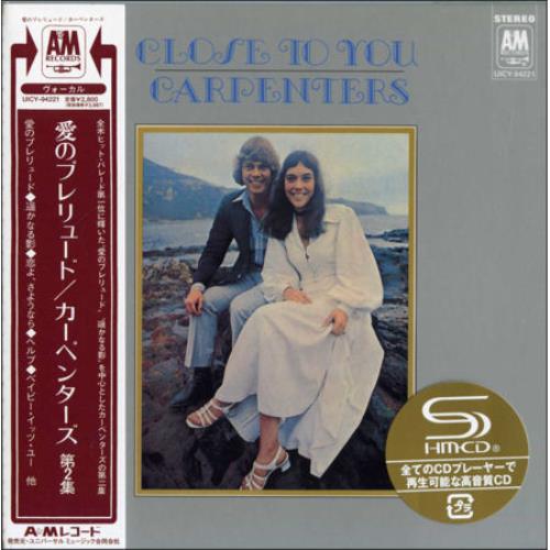 Carpenters Close To You SHM CD Japanese CRPHMCL475002