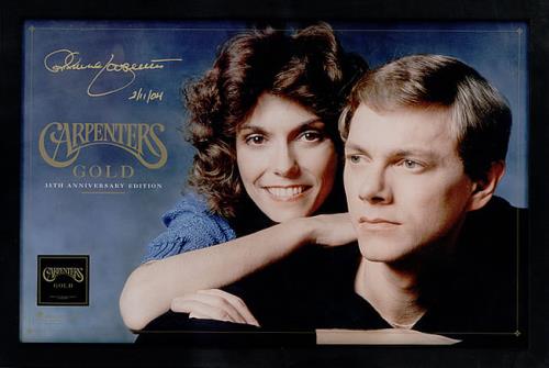 Carpenters Gold: 35th Anniversary Edition - Autographed memorabilia US CRPMMGO485425