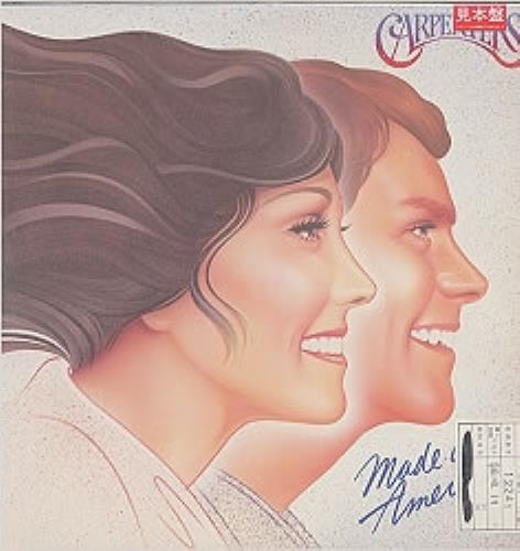 Carpenters Made In America vinyl LP album (LP record) Japanese CRPLPMA175737