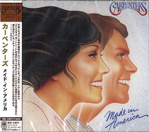 Carpenters Made In America CD album (CDLP) Japanese CRPCDMA611002